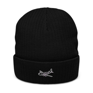Boeing 377 Luxury Airliner Atlantis Recycled Cuffed Beanie
