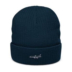 Boeing 757-200 Airliner 2 Atlantis Recycled Cuffed Beanie