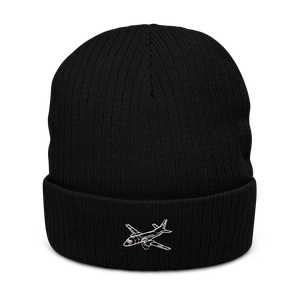 SAAB 340 Regional Airliner Atlantis Recycled Cuffed Beanie