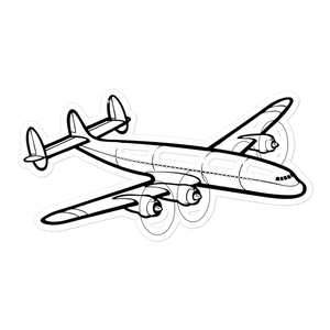 Lockheed Constellation: Sky's Icon Sticker