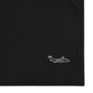 Fairchild Dornier 328 Airliner Port Authority Embroidered Premium Sherpa Blanket