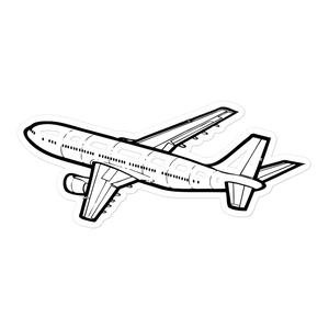 Airbus A300 Pioneer Widebody Sticker