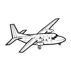 CASA C-212 Aviocar STOL Workhorse Sticker