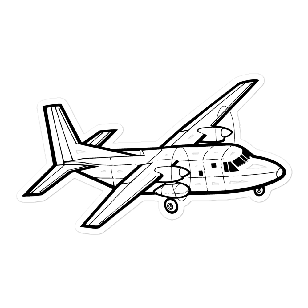 CASA C-212 Aviocar STOL Workhorse Sticker 