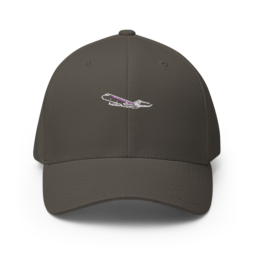 Bombardier CRJ 1000 Regional Jet Flexfit Hat 