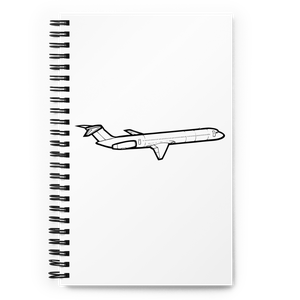 McDonnell Douglas MD-80 Airliner Notebook