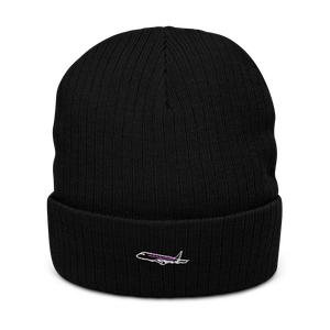 Embraer Lineage 1000 Luxury Jet Atlantis Recycled Cuffed Beanie