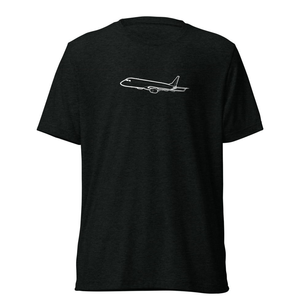 Embraer Lineage 1000 Luxury Jet Tri-blend T-Shirt 