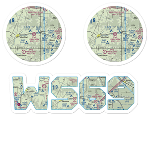 Log Cabin Airport (WS69) VFR Sectional Sticker Pack