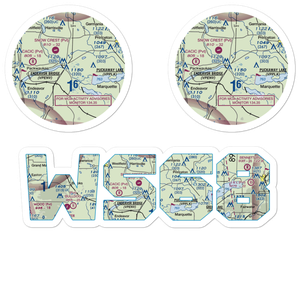 Krist Island Airport (WS68) VFR Sectional Sticker Pack