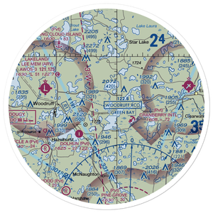 Schiffmann Seaplane Base (WS64) VFR Sectional Sticker (30 mile)