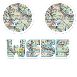 Barten Airport (WS55) VFR Sectional Sticker Pack