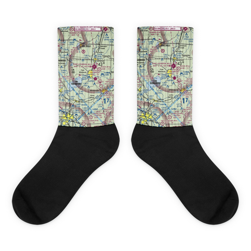 Christie Aerodrome (WS49) VFR Sectional Socks 