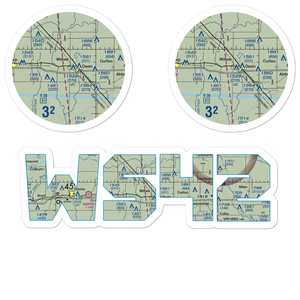 Owen-Withee Airport (WS42) VFR Sectional Sticker Pack