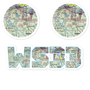 Storytown Airfield (WS33) VFR Sectional Sticker Pack