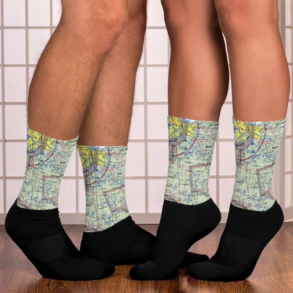 Otto-Gibbons Airport (WS31) VFR Sectional Socks 