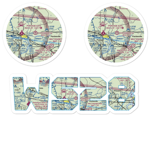 Coleman Airport (WS28) VFR Sectional Sticker Pack
