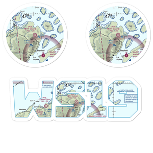 Petit Cache Airport (WS19) VFR Sectional Sticker Pack