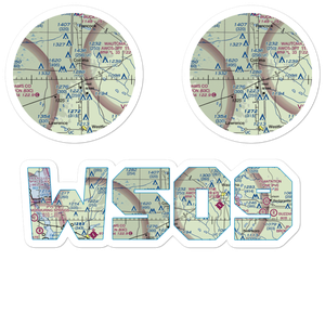 Rox Airport (WS09) VFR Sectional Sticker Pack