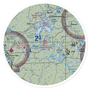 Springstead Airport (WS06) VFR Sectional Sticker (30 mile)