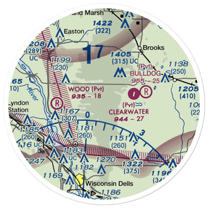Polish Paradise Airport (WS02) VFR Sectional Sticker (20 mile)