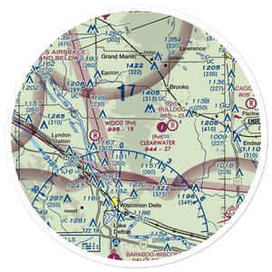 Polish Paradise Airport (WS02) VFR Sectional Sticker (30 mile)