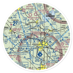 Archie's Seaplane Base (WS01) VFR Sectional Sticker (30 mile)