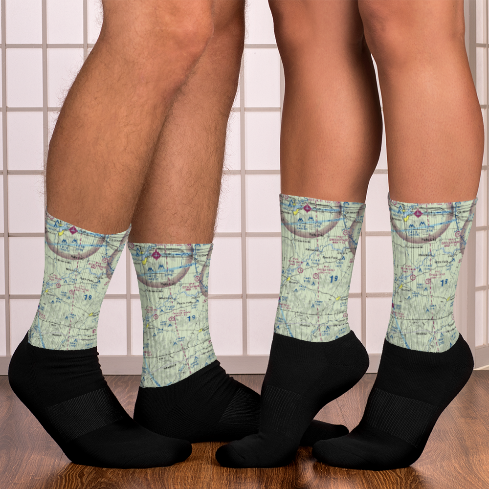 Hayes Road Airport (WN99) VFR Sectional Socks 
