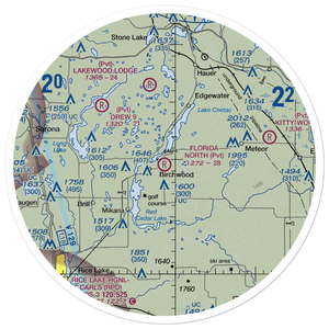 Florida North Airport (WN98) VFR Sectional Sticker (30 mile)