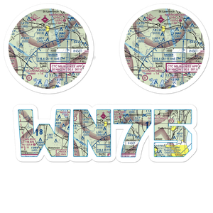 Erin Aero Airport (WN75) VFR Sectional Sticker Pack