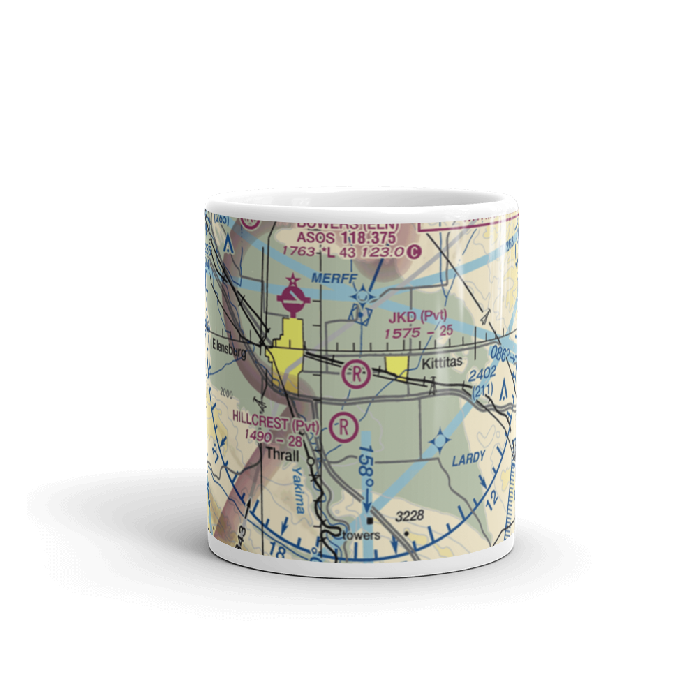 J K D Farms Airport (WN64) VFR Sectional  Mug 