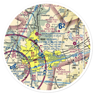 Tai's Landing Airport (WN61) VFR Sectional Sticker (30 mile)