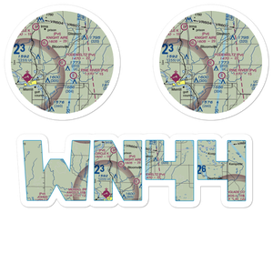 Podeweltz Airport (WN44) VFR Sectional Sticker Pack