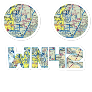 Flying H Ranch Airport (WN42) VFR Sectional Sticker Pack