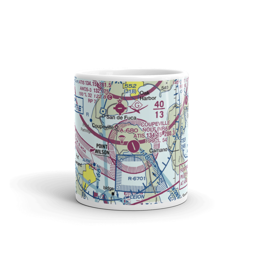 Coupeville Airpark (WN40) VFR Sectional  Mug 