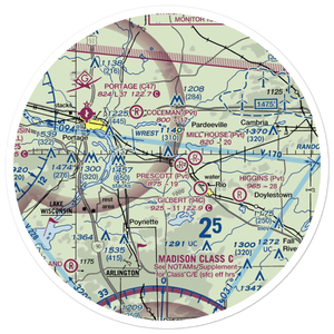 Knutson Field (WN39) VFR Sectional Sticker (30 mile)