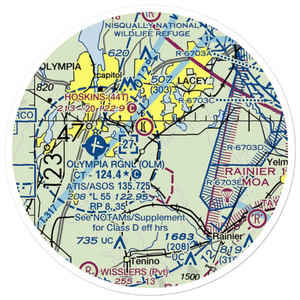 Kari Field (WN36) VFR Sectional Sticker (20 mile)