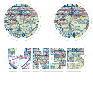 Meadow Mist Airport (WN35) VFR Sectional Sticker Pack
