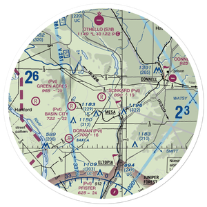 Slinkard Airfield (WN31) VFR Sectional Sticker (30 mile)
