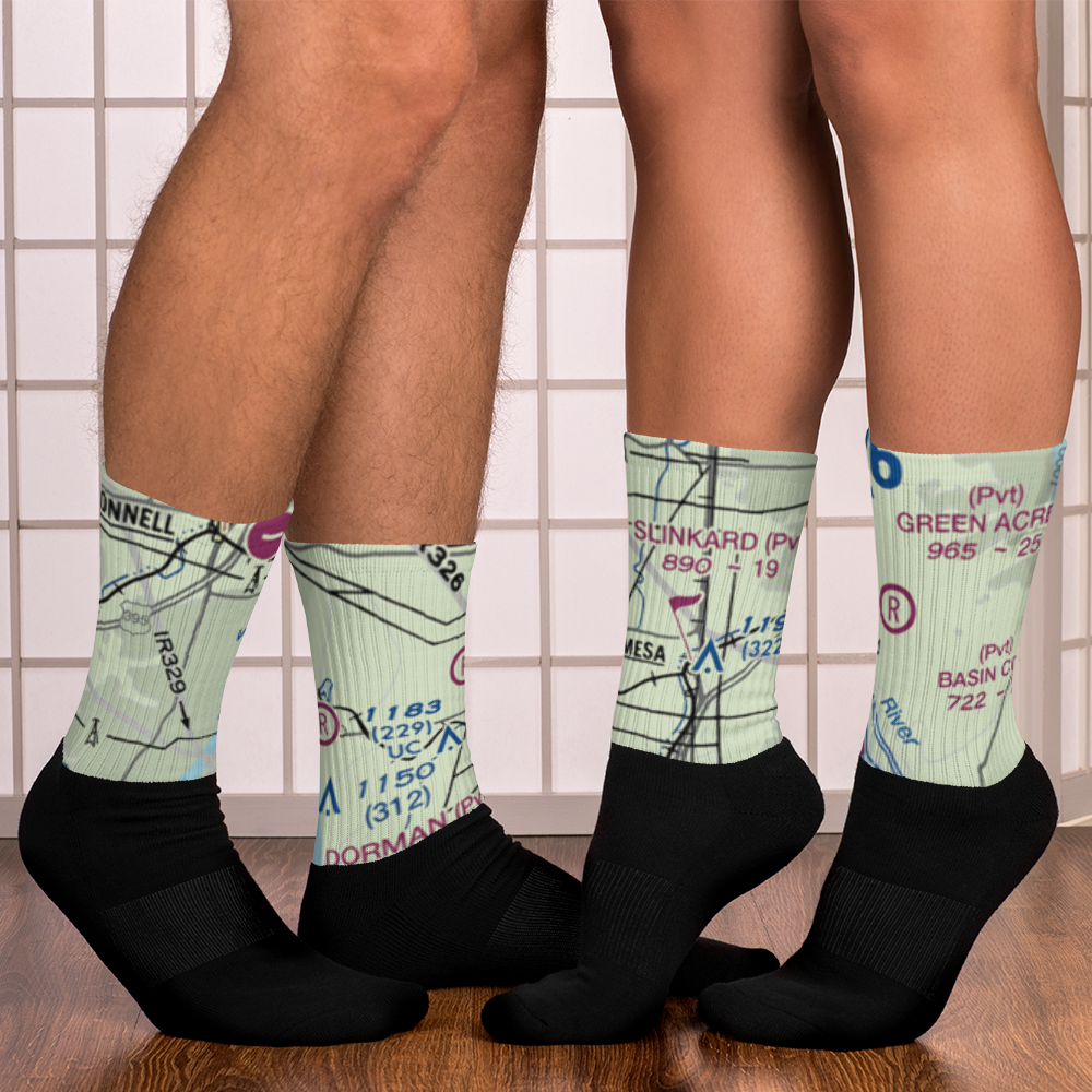 Slinkard Airfield (WN31) VFR Sectional Socks 