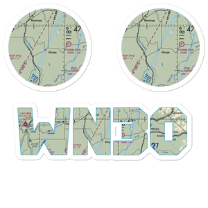 Clinesmith Ranch Airport (WN30) VFR Sectional Sticker Pack