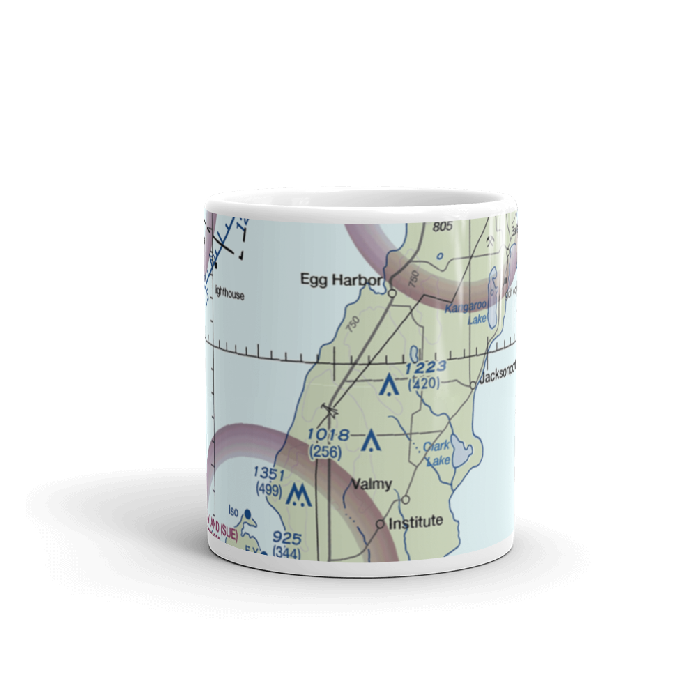 Sunny Slope Runway Airport (WN28) VFR Sectional  Mug 