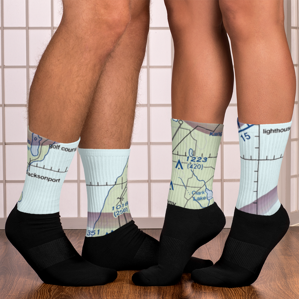 Sunny Slope Runway Airport (WN28) VFR Sectional Socks 