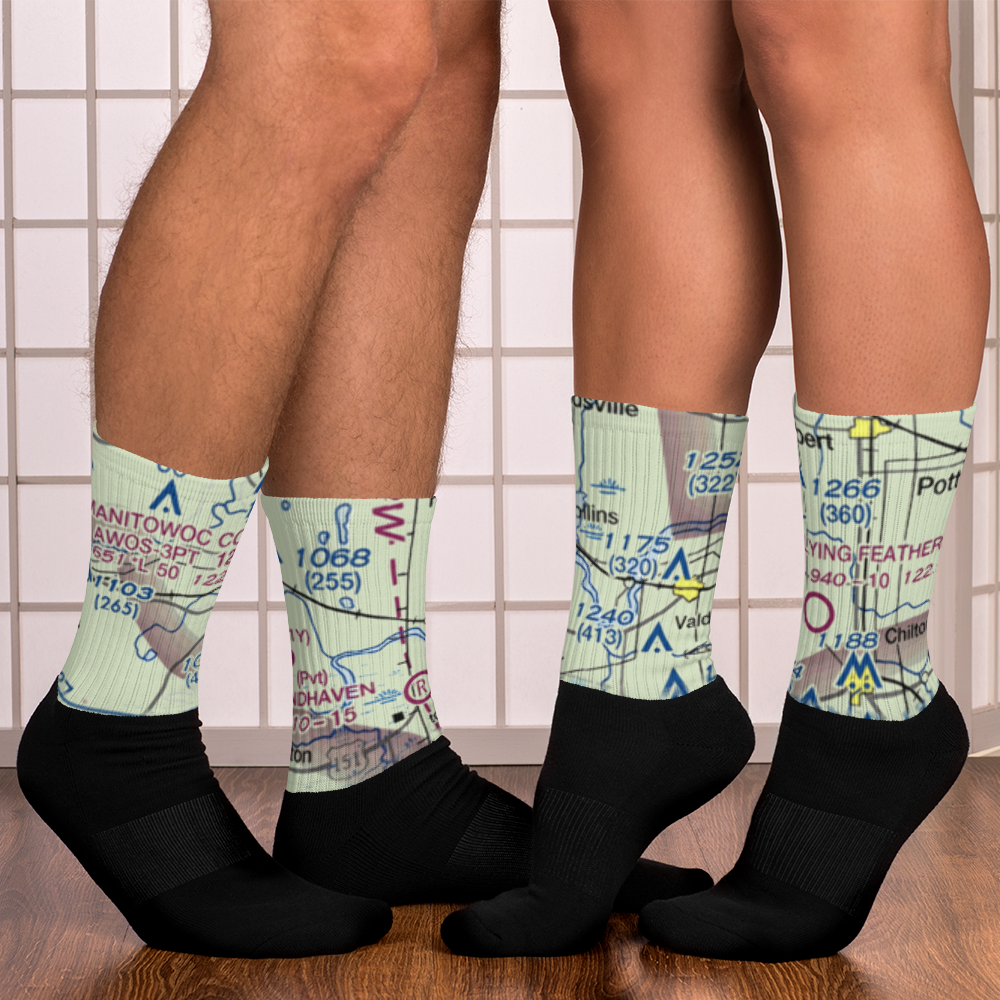 Redoft Airport (WN27) VFR Sectional Socks 