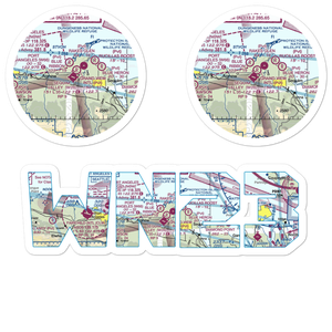 Grand View International Airport (WN23) VFR Sectional Sticker Pack
