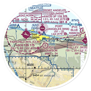 Lawson Airpark (WN21) VFR Sectional Sticker (20 mile)
