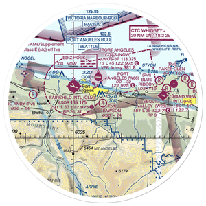 Lawson Airpark (WN21) VFR Sectional Sticker (30 mile)