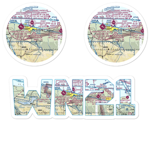 Lawson Airpark (WN21) VFR Sectional Sticker Pack