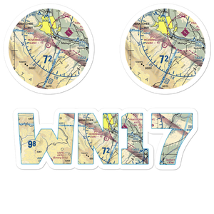 Hoverhawk Ranch Airport (WN17) VFR Sectional Sticker Pack