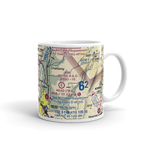 Pete's Airport (WN14) VFR Sectional  Mug